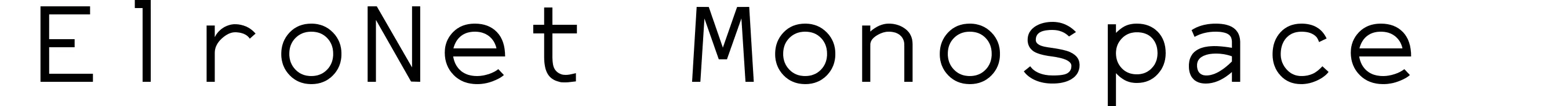 ElroNet Monospace